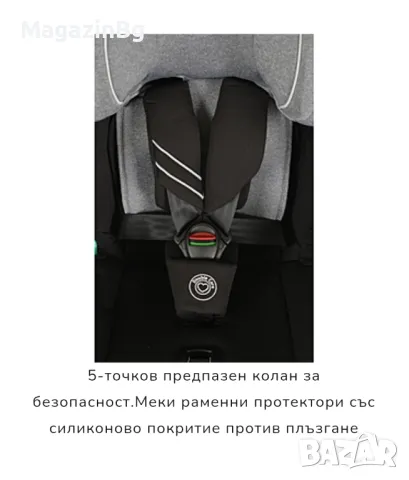 Стол за кола Quill 40-150см Isofix система 360°, снимка 8 - Столчета за кола и колело - 50440299