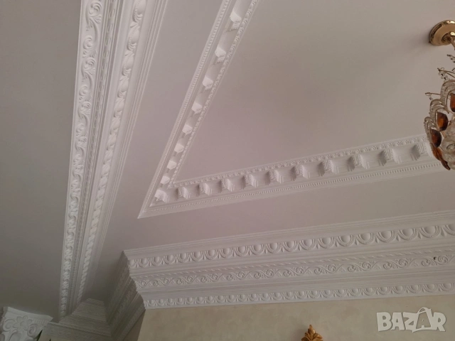 Гипсови корнизи 2.50м , снимка 6 - Декорация за дома - 53284518