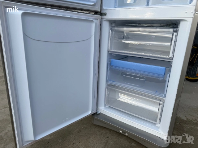 Хладилник с фризер Индезит 189 см , снимка 3 - Хладилници - 53595501
