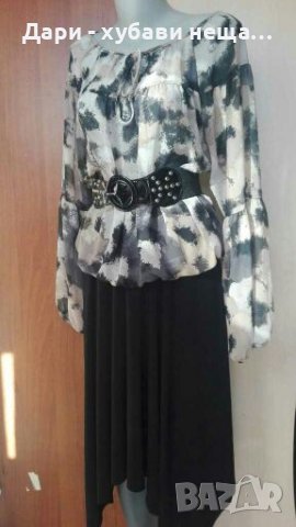 Черна дълга, асиметрична пола🍀❤M,L❤🍀арт.4217, снимка 6 - Поли - 36752388