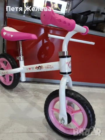 Велосипед без педали(баланс) PRINCESS DISNEY , снимка 8 - Детски велосипеди, триколки и коли - 50297364
