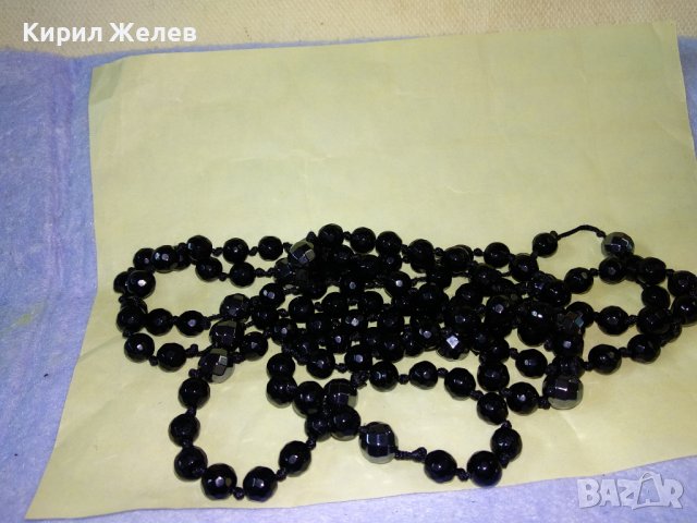 МОДНО ФИНО СТИЛНО ДАМСКО АРТ МОДЕЛ КОЛАНЧЕ ФАСЕТИРАНО ЦВЕТНО СТЪКЛО 34662, снимка 7 - Колани - 39200333