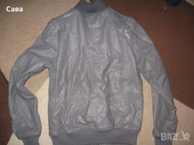 Кожено яке XDYE   мъжко,М-Л, снимка 3 - Якета - 34940228