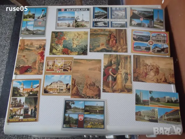 Картички "bratislavské tapisérie" комплект, снимка 2 - Колекции - 48175100