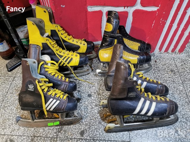 Стари кънки за хокей Adidas , снимка 2 - Зимни спортове - 43105411