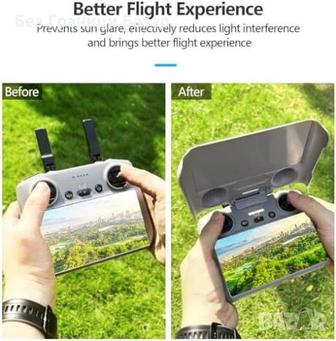 Нови дрон DJI RC 2 аксесоари сенник 180°  2 броя протектор екран, каишка, снимка 3 - Дронове и аксесоари - 53009844