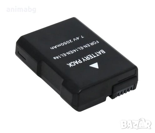 ANIMABG Батерия модел EN-EL14 за цифрови фотоапарати на Nikon с капацитет 2050mAh 7.4V модели D5600 , снимка 4 - Батерии, зарядни - 44063367