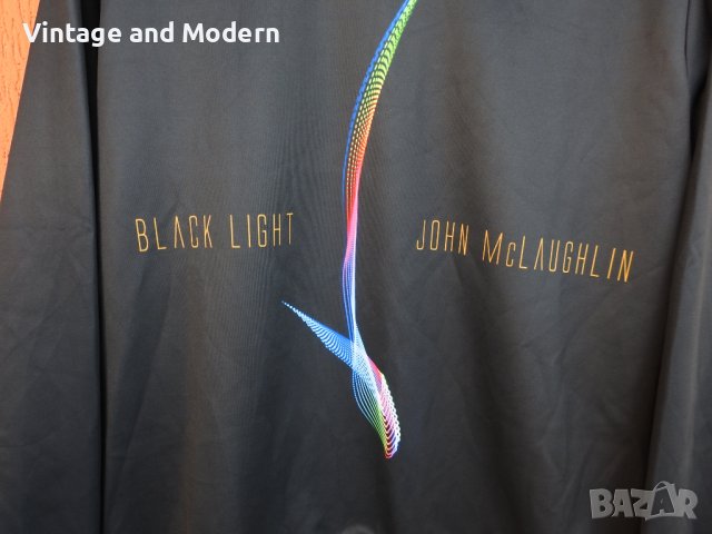 John McLaughlin Black Light промо фланела блуза (М), снимка 2 - Блузи - 39318549