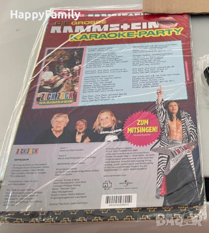 RAMMSTEIN Рамщайн Оригинални Немски дискове сд cd Zick Zack, снимка 2 - CD дискове - 51697889