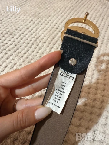 Колан Gucci, снимка 2 - Колани - 50583937