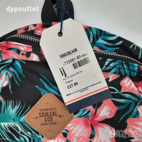 Раница Soul Cal Ventura, размери - 39x26.5x18 см.                             , снимка 9 - Раници - 39196348