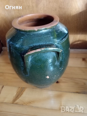 Ретро, стар Керамичен съд, снимка 4 - Антикварни и старинни предмети - 53141261