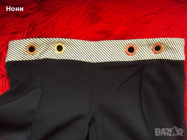 Оригинален панталон Celyn b на Elisabetta Franchi черен, снимка 7 - Панталони - 50160410