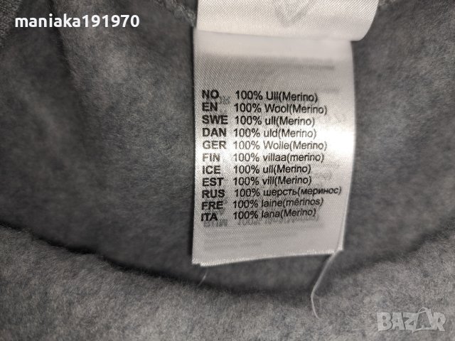  Aclima Fleecewool Crew Neck  Merino jumper (S) мъжки пуловер мерино 100% Merino Wool , снимка 10 - Пуловери - 43151148