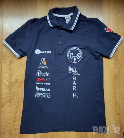 Vespa Club Italia - мъжка поло блуза, снимка 5 - Тениски - 51895684