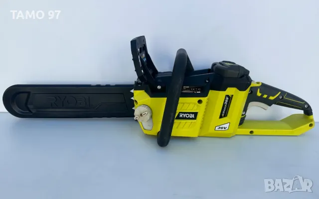Ryobi RCS36X3550Hi - Мощна акумулаторна резачка за дърва 36V 5.0Ah, снимка 4 - Други инструменти - 47769595