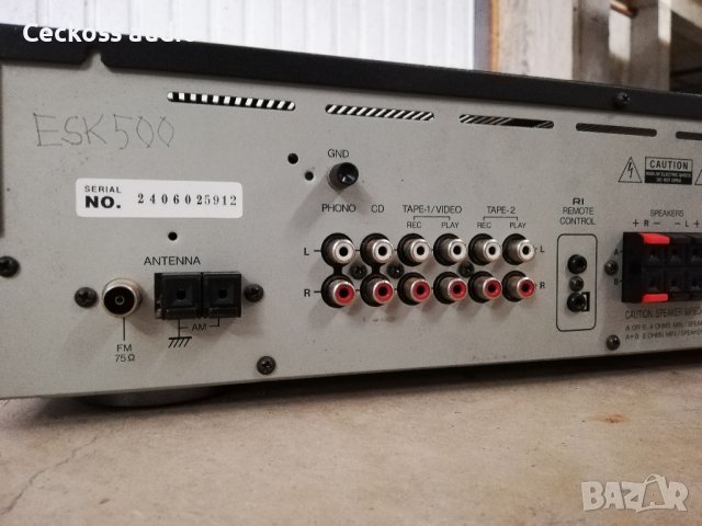 Стерео ресивър ONKYO TX - 910, снимка 6 - Ресийвъри, усилватели, смесителни пултове - 43684639