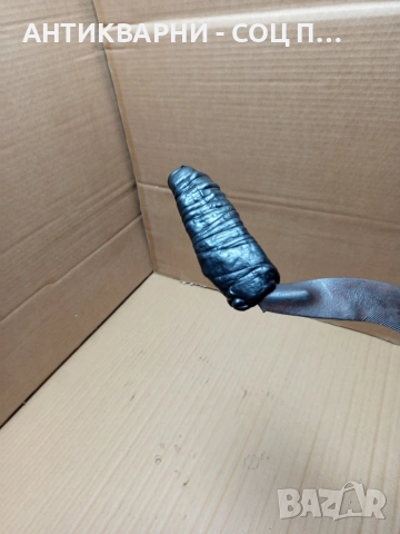 Соц Стар Ръчно Кован Сърп За Ръчна Жътва На Житни Класове. Номер 585., снимка 11 - Антикварни и старинни предмети - 53206159