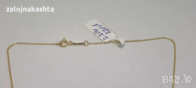 Ново Златно колие-2,20гр/14кр, снимка 7 - Колиета, медальони, синджири - 43448471