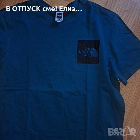 Оригинална памучна тениска The North Face