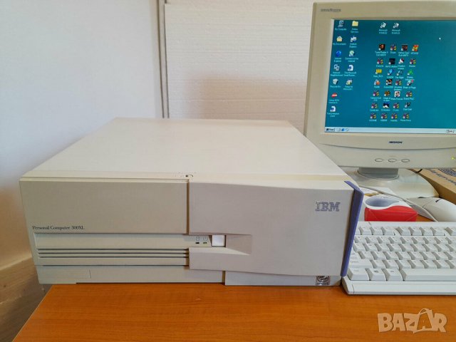 ⭐Продавам рядък ретро компютър IBM 300XL с много игри!⭐, снимка 3 - Други ценни предмети - 39756958