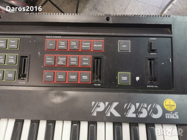 Йоника, синтезатор, клавир Hohner PK 250 midi , снимка 5 - Синтезатори - 31826264