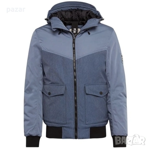 TOM TAILOR Оригинално Мъжко Зимно Яке с Качулка S-M, снимка 4 - Якета - 53607094