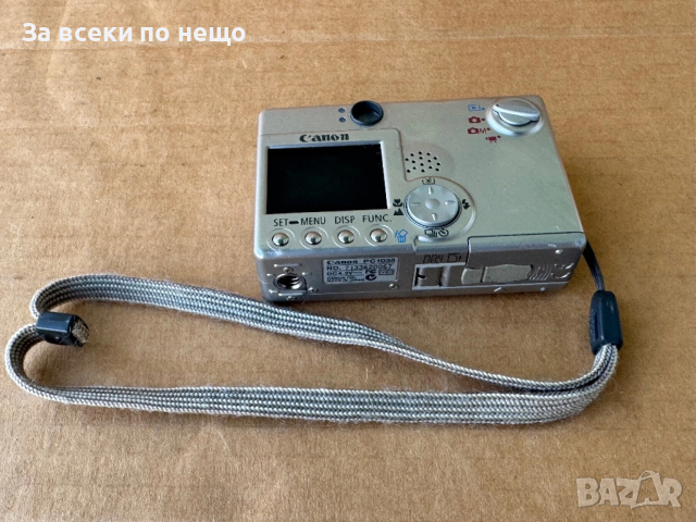 Цифров фотоапарат Canon Digital IXUS II (2003г.), снимка 3 - Фотоапарати - 52449179