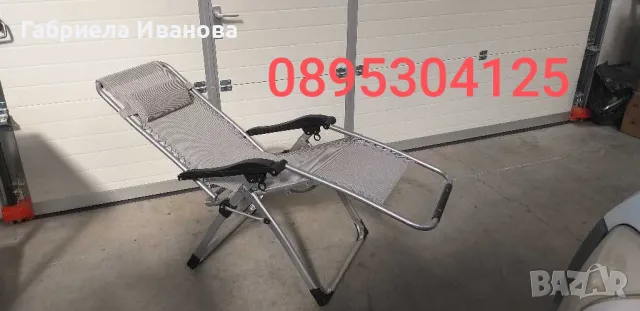 Шезлонг(сгъваем стол)! Топ качество и цена -119лв!, снимка 2 - Градински мебели, декорация  - 49091403