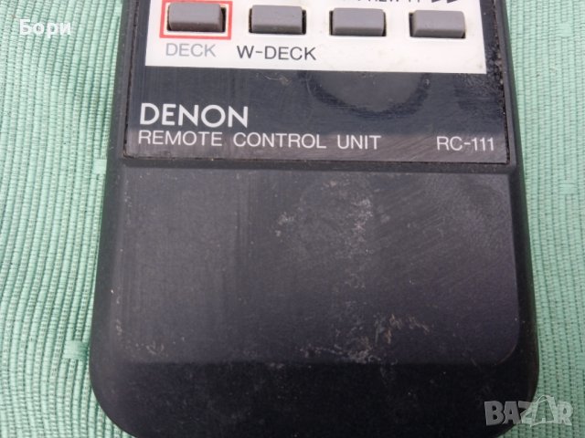 DENON RC-111 Дистанционно управление, снимка 4 - Дистанционни - 36636189