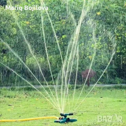 Градинска пръскачка автоматично въртяща се на 360 градуса, снимка 4 - Градинска техника - 53592445