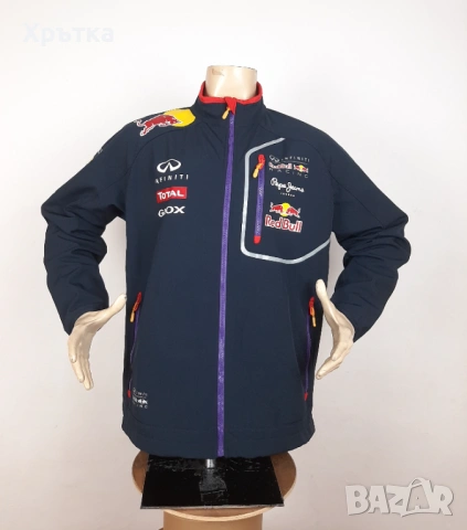 Red Bull x Pepe Jeans - Оригинално мъжко софтшел яке размер 2XL, снимка 2 - Якета - 53571244