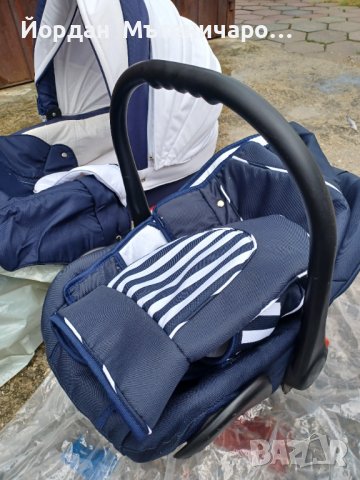 Бебешка Количка с 3 коша, снимка 5 - Детски колички - 37757852