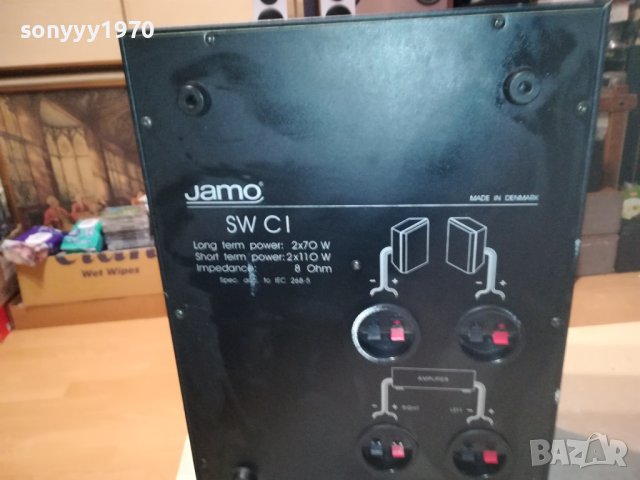 jamo SW C1 subwoofer-made in denmark-внос swiss 2711231658, снимка 2 - Тонколони - 43169221