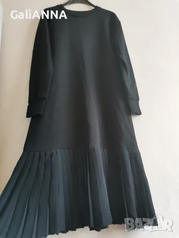 СТРАХОТНА РОКЛЯ ЕФЕКТЕН МОДЕЛ 2XL-3XL, снимка 2 - Рокли - 50338648