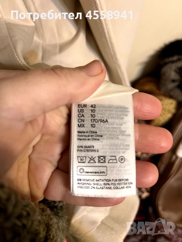 манто H&M, снимка 5 - Палта, манта - 52845031