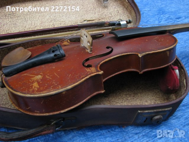 Цигулка Кремона работеща, снимка 4 - Антикварни и старинни предмети - 35138318