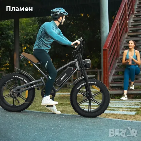 Ново!! Електрически велосипед Jansno X50 750W 48V/17Ah!! 45 км.ч., снимка 6 - Велосипеди - 50409492