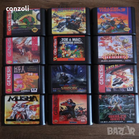 Касетки с игри за Sega Mega Drive / Sega Genesis 16-bit, снимка 3 - Други игри и конзоли - 43870658