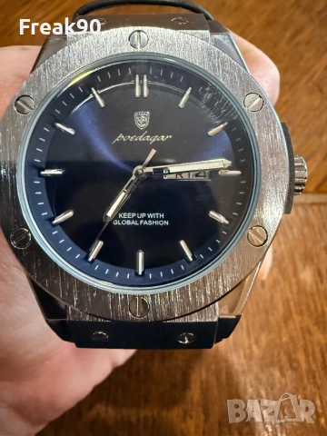 Часовник Poedagar, снимка 4 - Мъжки - 52654309