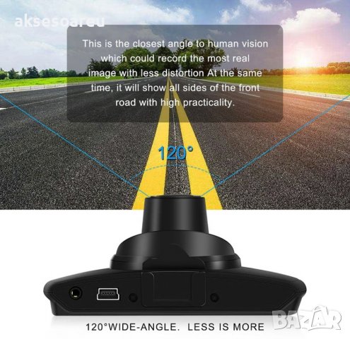 Автомобилна камера видео регистратор за стъкло на кола 1080p Full HD DVR Рекордер Автоматичен изглед, снимка 16 - Аксесоари и консумативи - 37654237