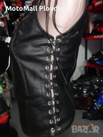 Дамски кожен елек - естествена телешка кожа - xs/s/m/l/xl -, снимка 4 - Аксесоари и консумативи - 49193159