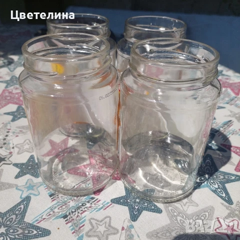 Стъклени буркани, различни размери, снимка 2 - Буркани, бутилки и капачки - 51236540