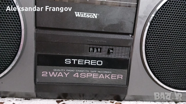 WATSON RR 5565 , снимка 5 - Радиокасетофони, транзистори - 53209504