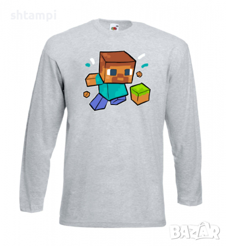 Мъжка тениска Steve Diamond,Minecraft,Игра,Забавление,подарък,Изненада,Рожден Ден., снимка 7 - Тениски - 36497110