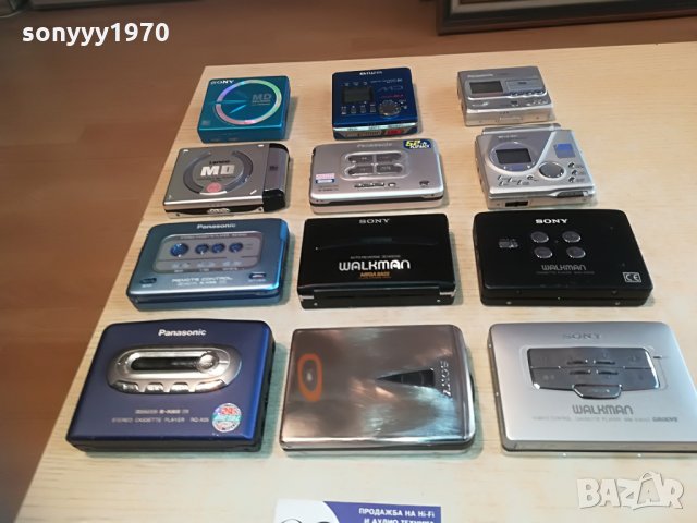 sony-sharp-panasonic-aiwa-lenco-mettal-колекция, снимка 2 - MP3 и MP4 плеъри - 28421991