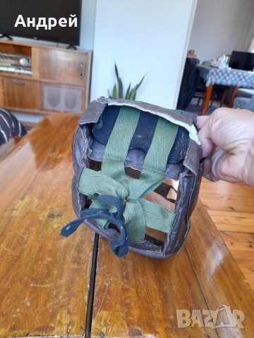 Стара предпазна боксова маска,каска Младост, снимка 6 - Други ценни предмети - 36864107