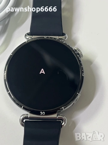Smartwatch Huawei Watch GT 6, 41MM, Black Stainless Steel Case, Black Fluoroelastomer Strap, снимка 5 - Дамски - 53198331