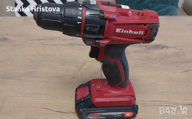 Акумулаторен Винтовер Einhell TC CD 18 LI , за части. 