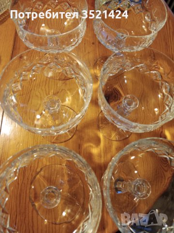 Кристални чаши , снимка 2 - Сервизи - 43699150